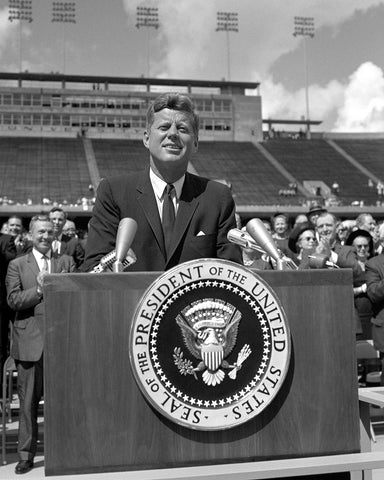 Kennedy at Rice University
