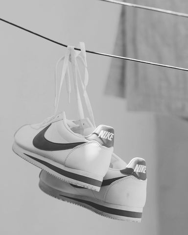 Shoes in Clothesline