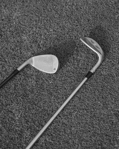 Golf Clubs on the Ground