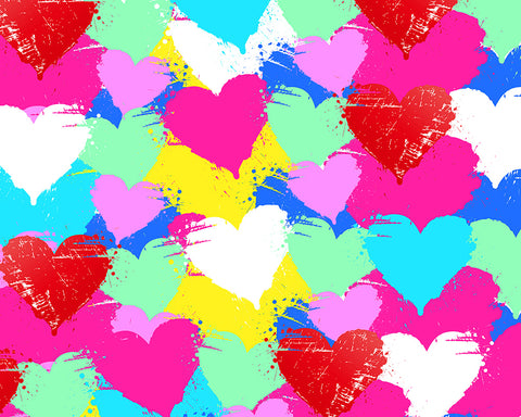 Colorful Hearts