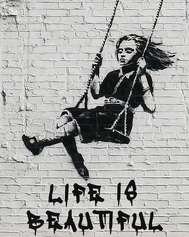 Girl on Swing