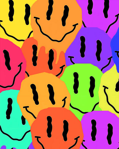 Melting Smiley Faces