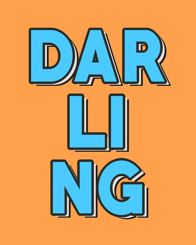 Darling Typography