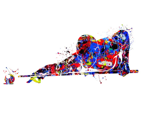 Watercolor Billiards