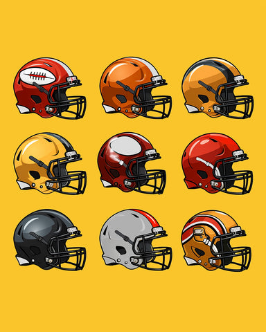 Football Helmets