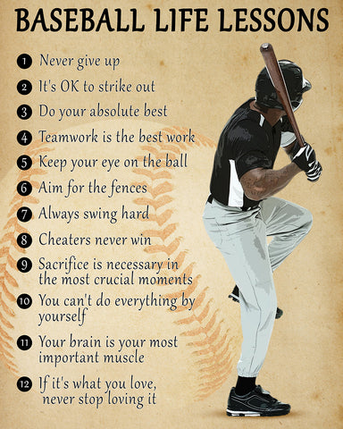 Baseball Life Lessons