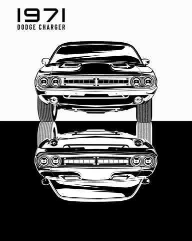 Classic Car Silhouette No3