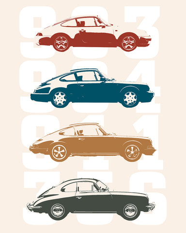 Classic Cars Silhouette
