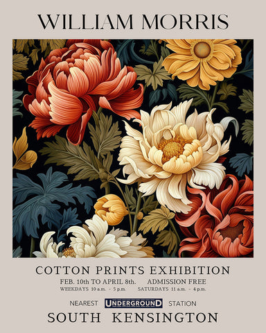 William Morris - Peony No1