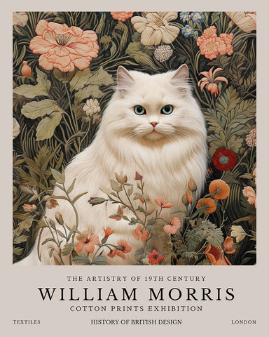 William Morris - White Cat