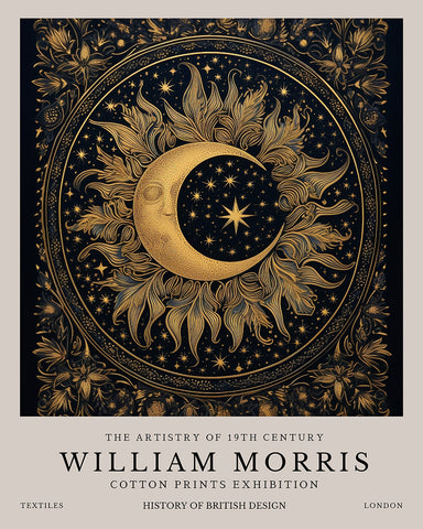 William Morris - Stars & Moon