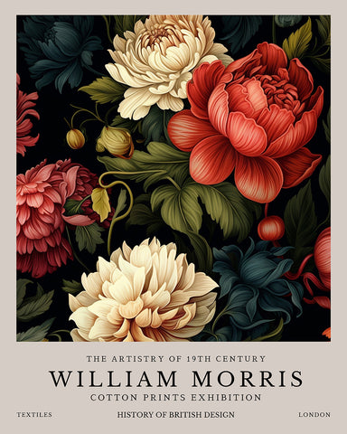 William Morris - Peonies No1