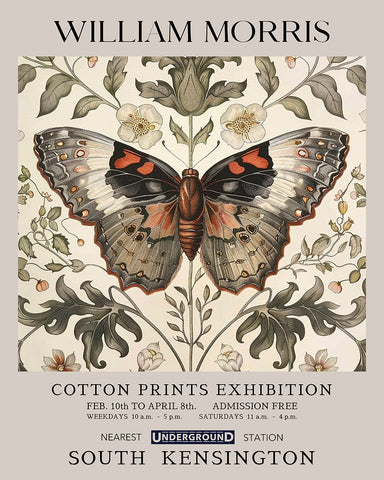 William Morris - Butterfly No8
