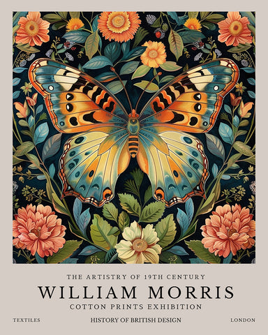 William Morris - Butterfly No9