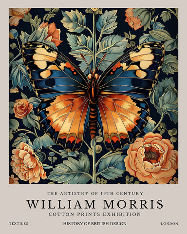 William Morris - Butterfly No10
