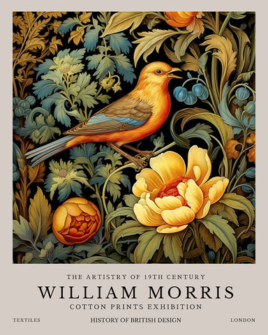 William Morris - Bird & Flowers No1