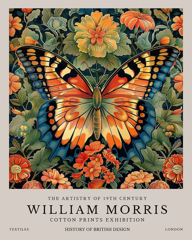 William Morris - Butterfly No12