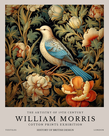 William Morris - Bird & Flowers No2