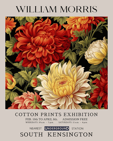 William Morris - Chrysanthemum No8