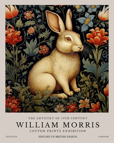 William Morris - White Rabbit No2