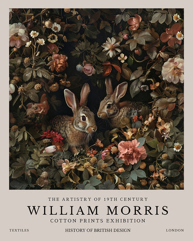 William Morris - Bunny Couple