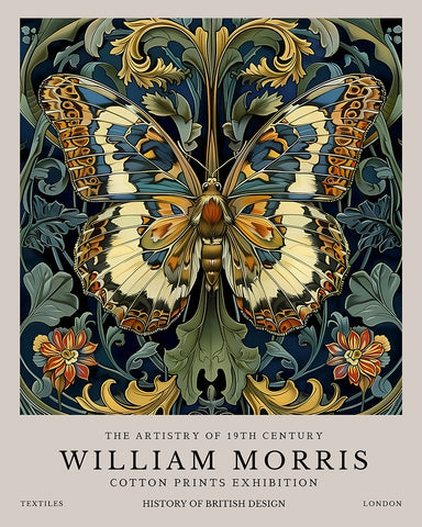 William Morris - Butterfly No3