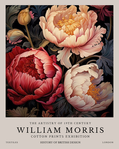 William Morris - Peonies No2