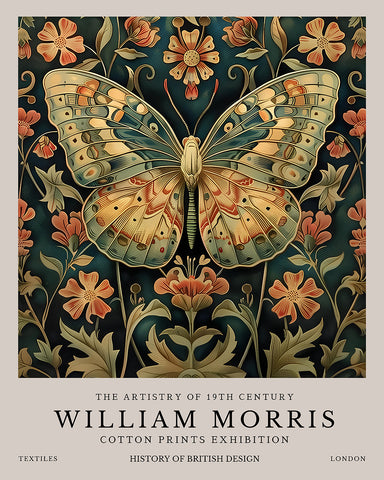 William Morris - Butterfly No4