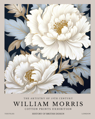 William Morris - Peonies No3