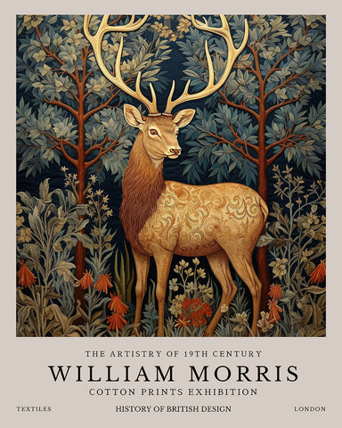 William Morris - Reindeer No3