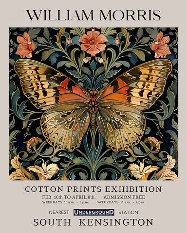 William Morris - Butterfly No5