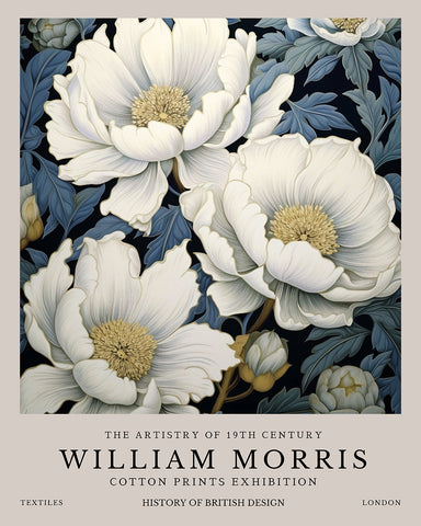 William Morris - Peonies No4