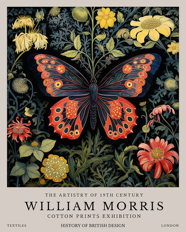 William Morris - Butterfly No6