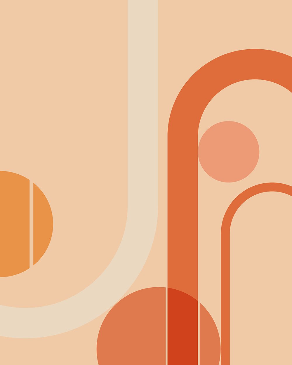 Geometric Arch – Poster Master