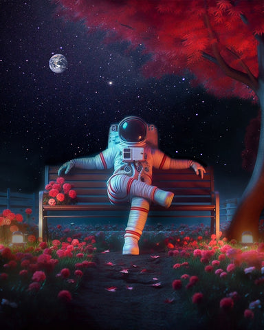 Space Garden Astronaut