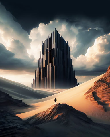 Building in Desert