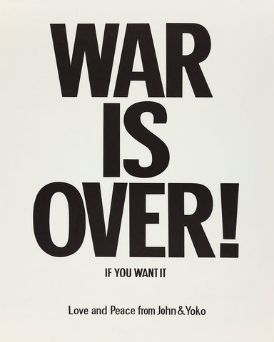 War is Over No1