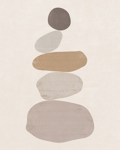 Pastel Balancing Rocks
