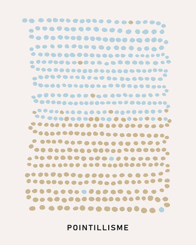 Pointillisme Dotted Stripes