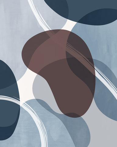 Blue Shapes No4