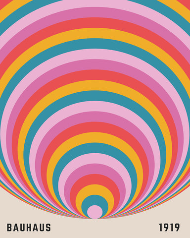 Bauhaus - Rainbow Circles