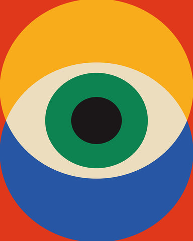Bauhaus - Geometric Eye No1