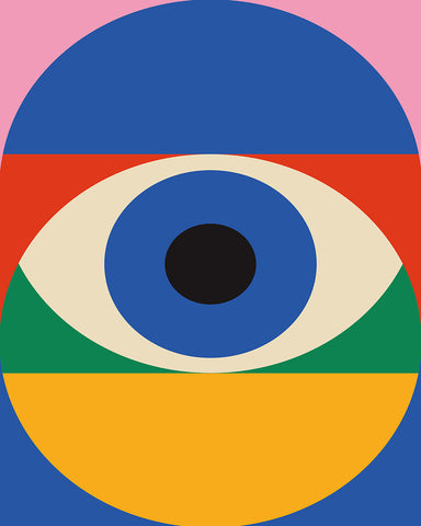 Bauhaus - Geometric Eye No3