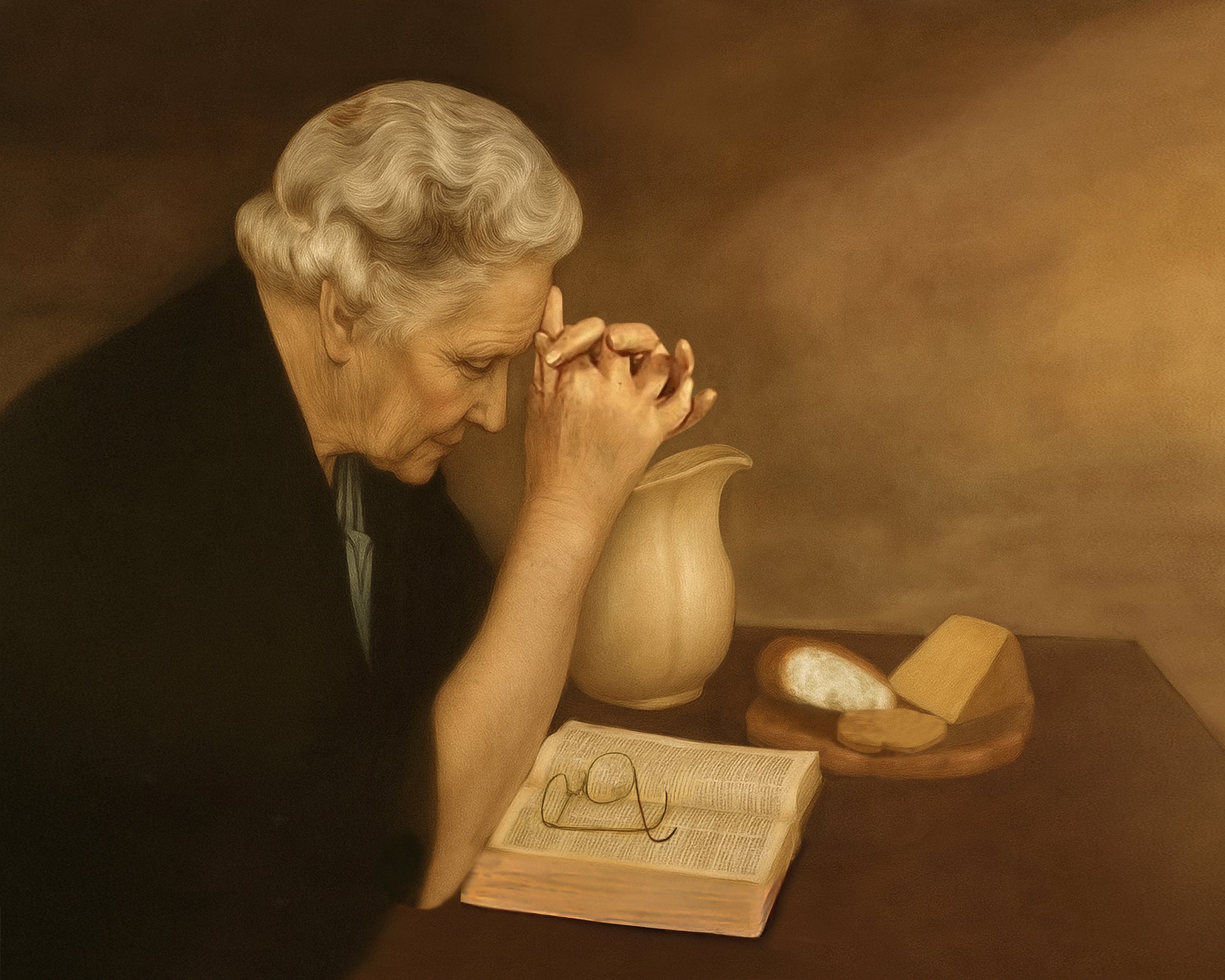 Praying Wise Woman