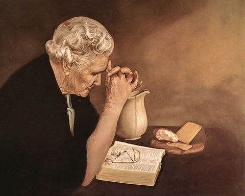 Praying Wise Woman