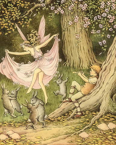 Fairy Dancing in Forest No1
