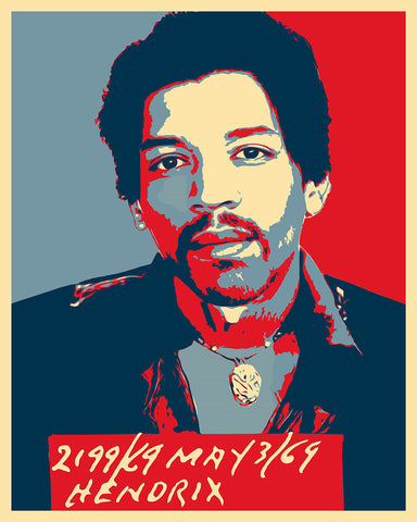 Hendrix Mugshot No1