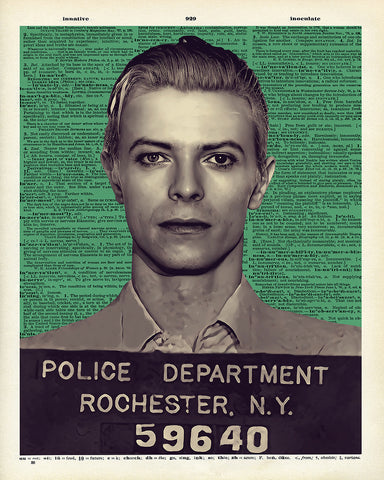 Bowie Mugshot No2