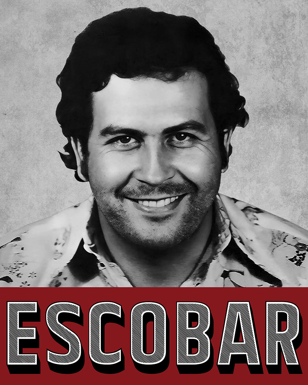 Pablo Escobar Portrait – Poster Master