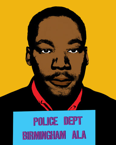 Martin Luther King Mugshot No3